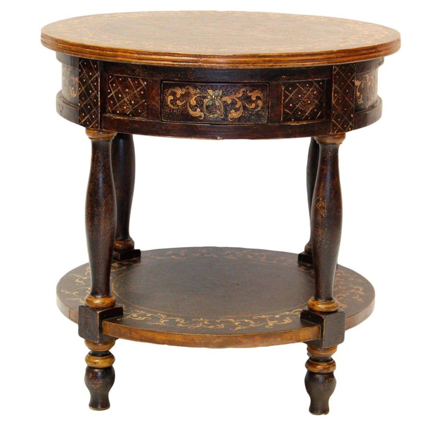 Tavolino con piano a spirale Tiziana