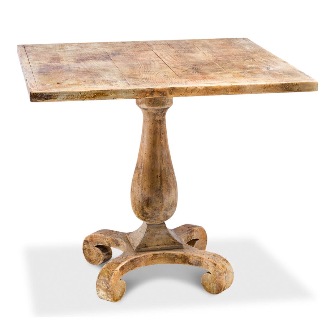 Tavolo da bistrot beige antico