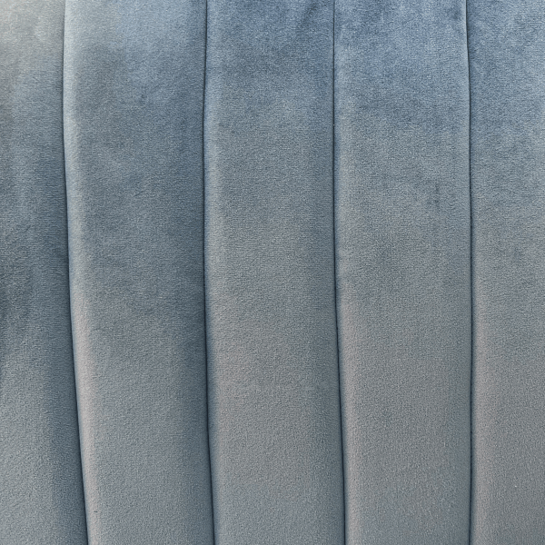 Panca in velluto blu Moda