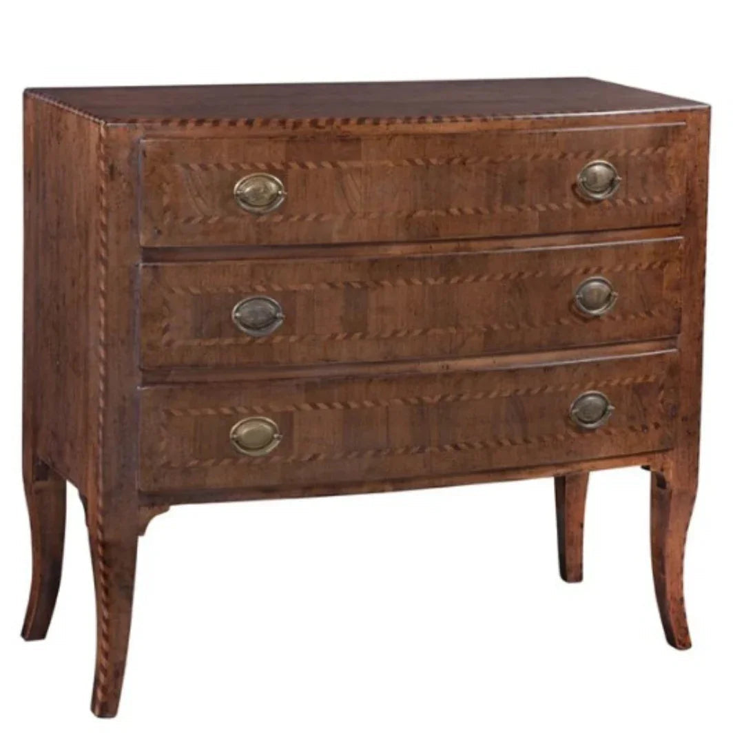 Cassettiera di lusso con gambe curve