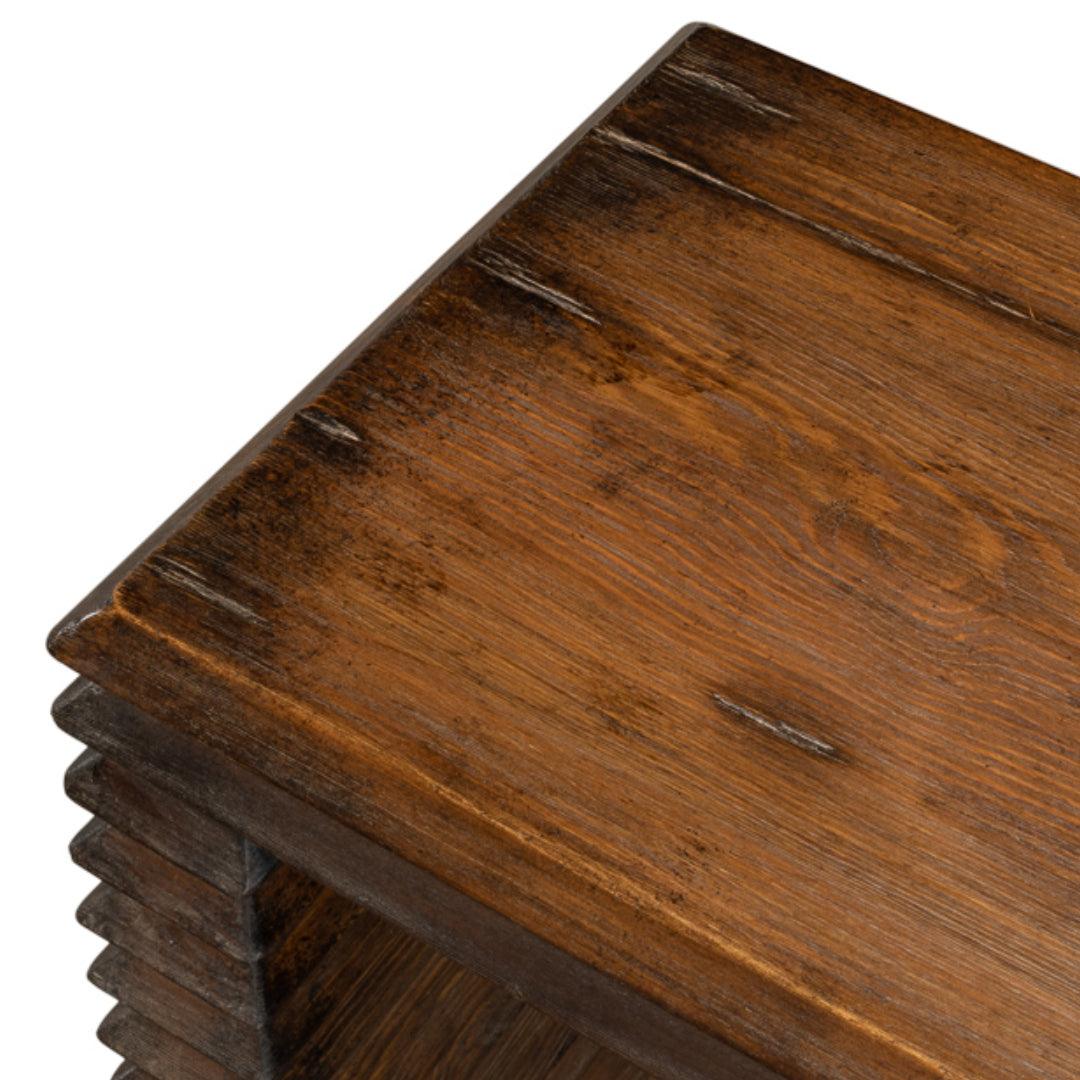 Tavolo consolle rustico marrone