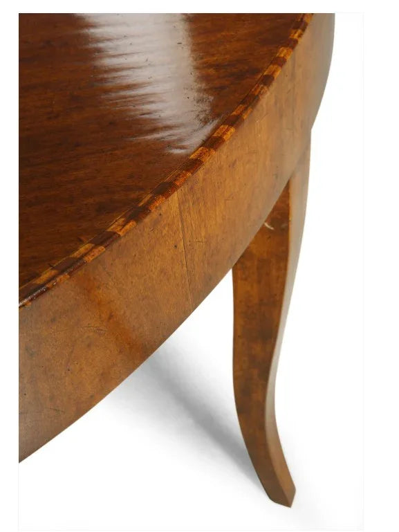 Tavolo da pranzo allungabile con gambe affusolate ovali Luxe