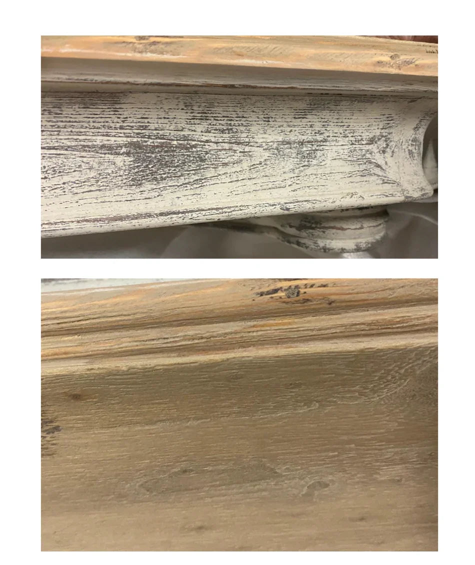 Tavolo ovale francese con piano in legno