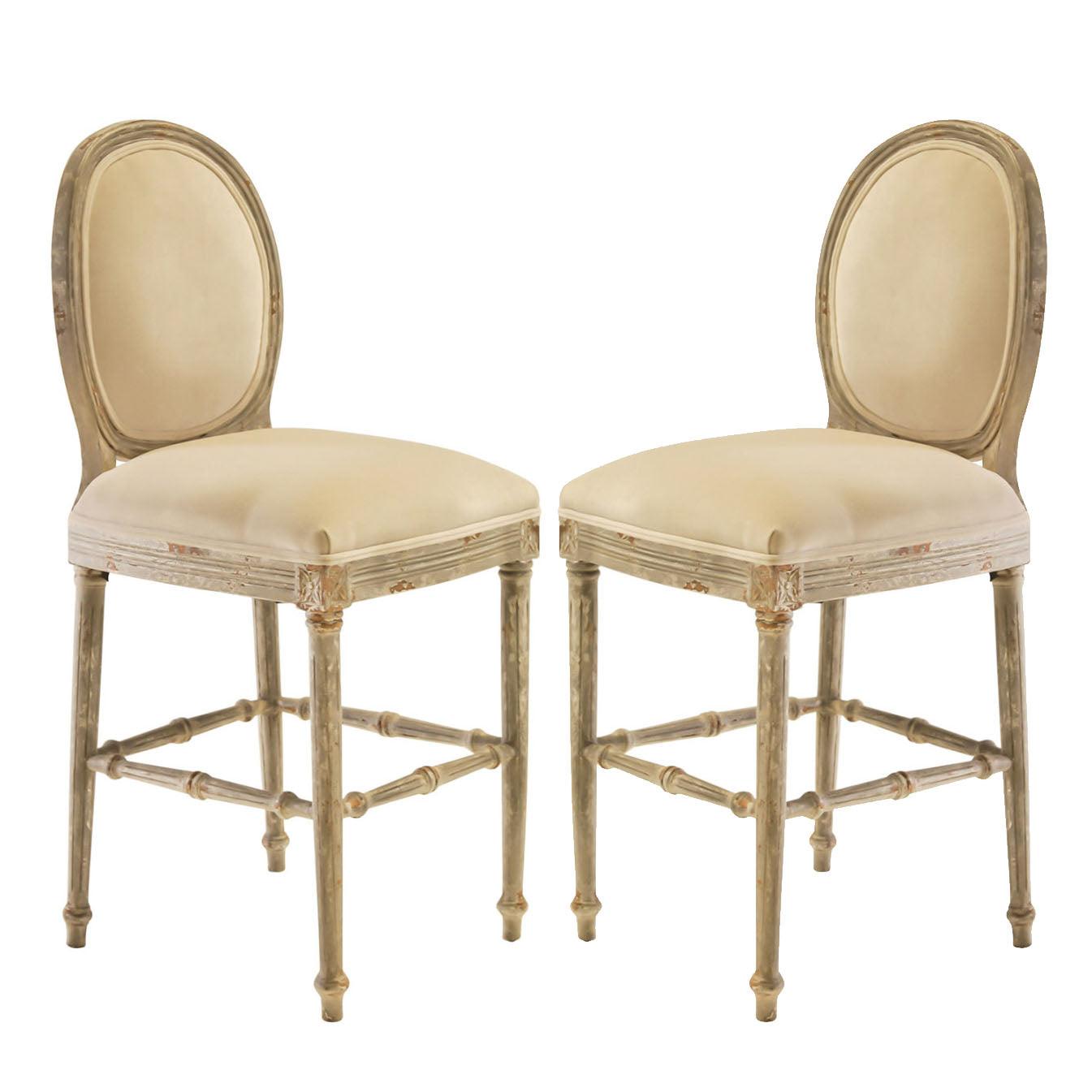 Sgabello da bar francese St. German