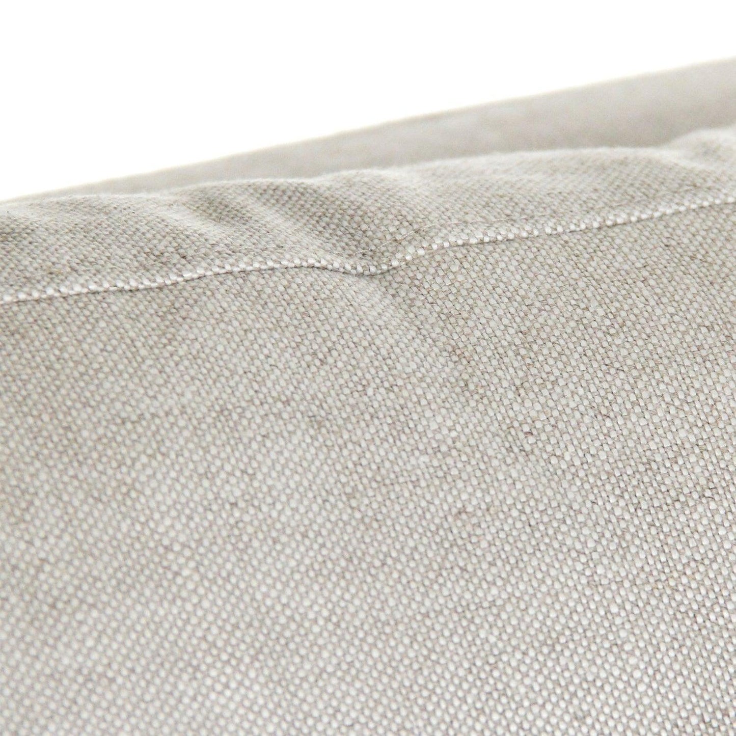 Divano antico con braccioli Cabriole in lino