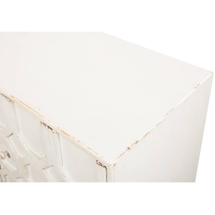 Credenza geometrica Brie White