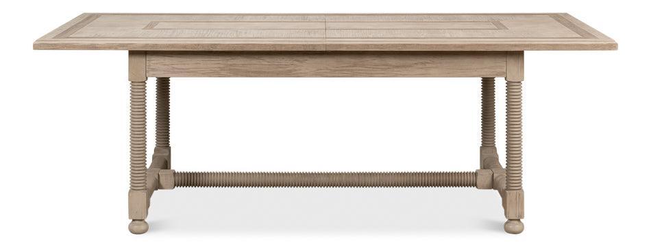 Tavolo da pranzo allungabile grigio Equestrian Barn