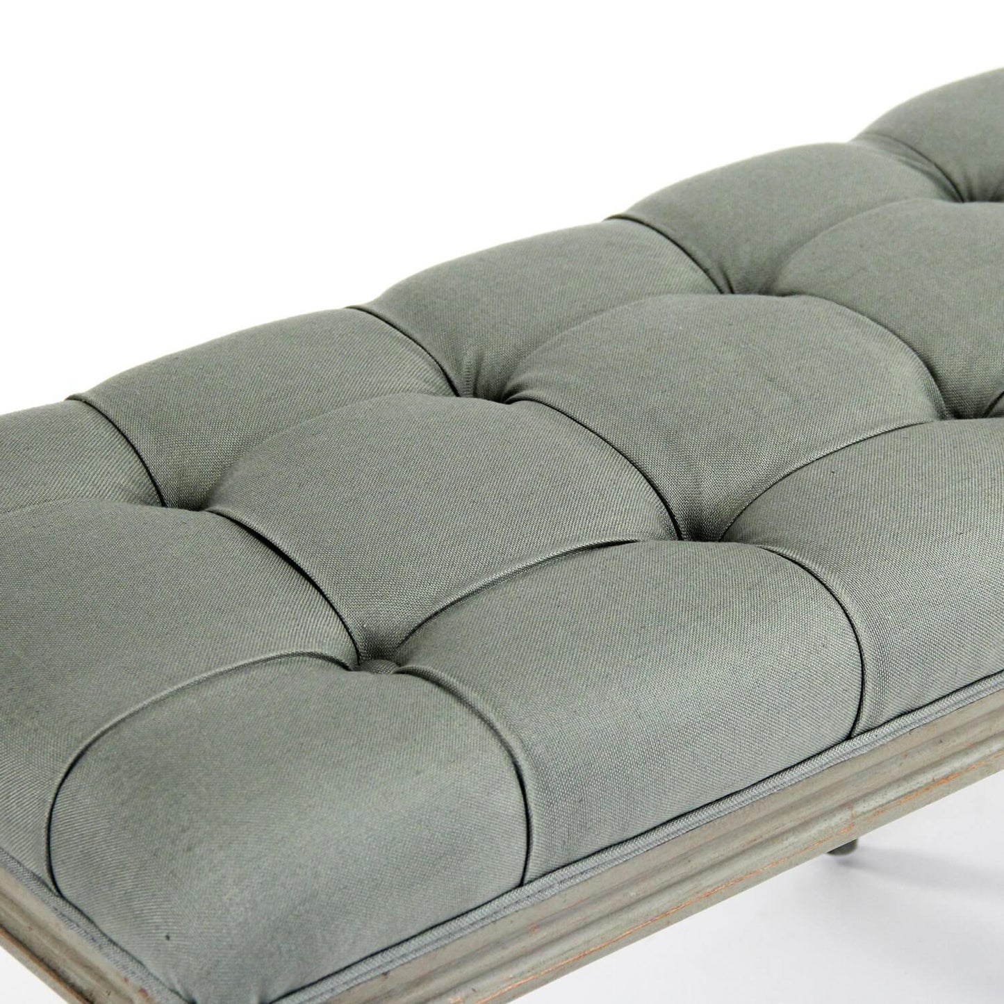 Panca imbottita French Blue Louis