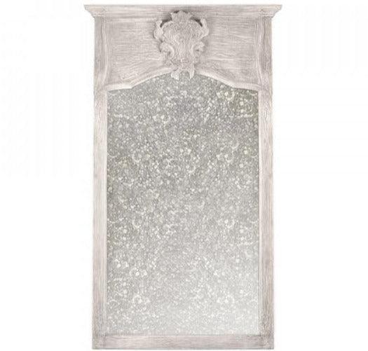 Specchio da parete intagliato vintage francese