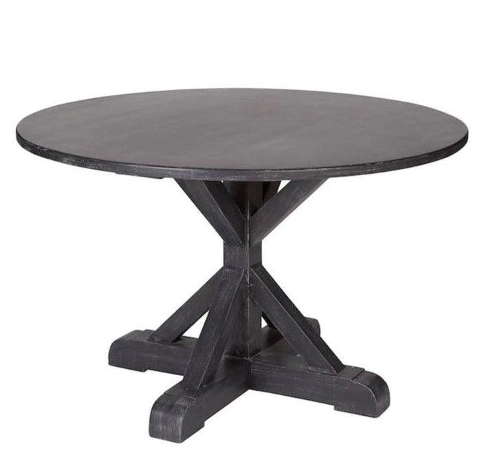 Tavolo da pranzo rotondo con covone di grano francese