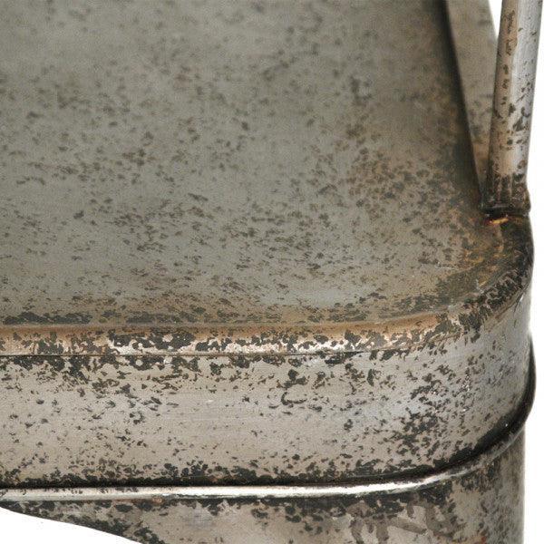 Panca in ferro zincato stile industriale chic