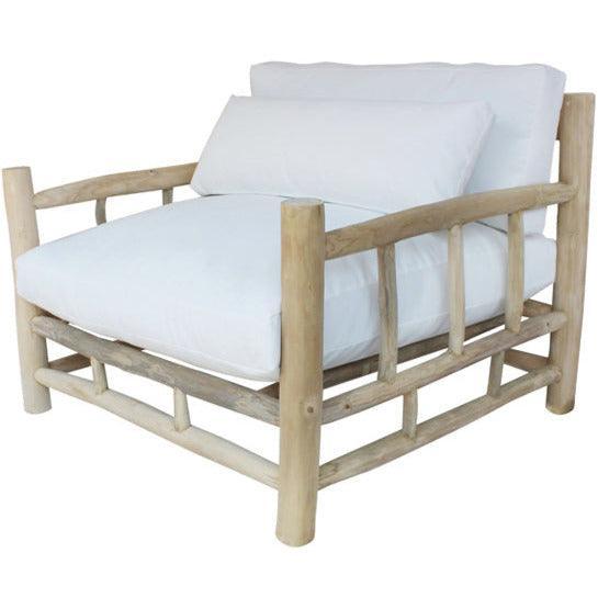 Sedia Ibiza Outdoor White Branches