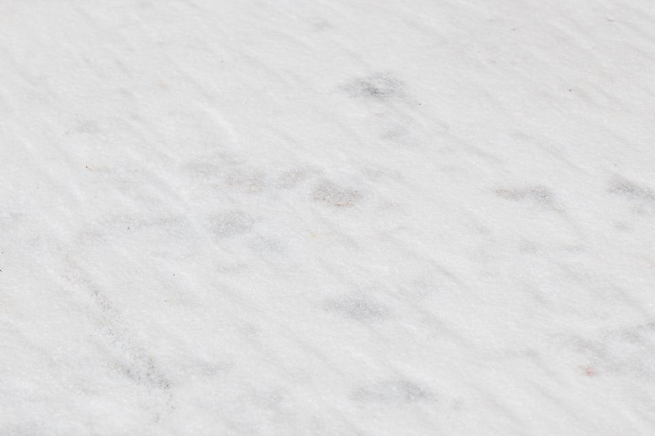 Tavolo consolle in ferro battuto con piano in marmo