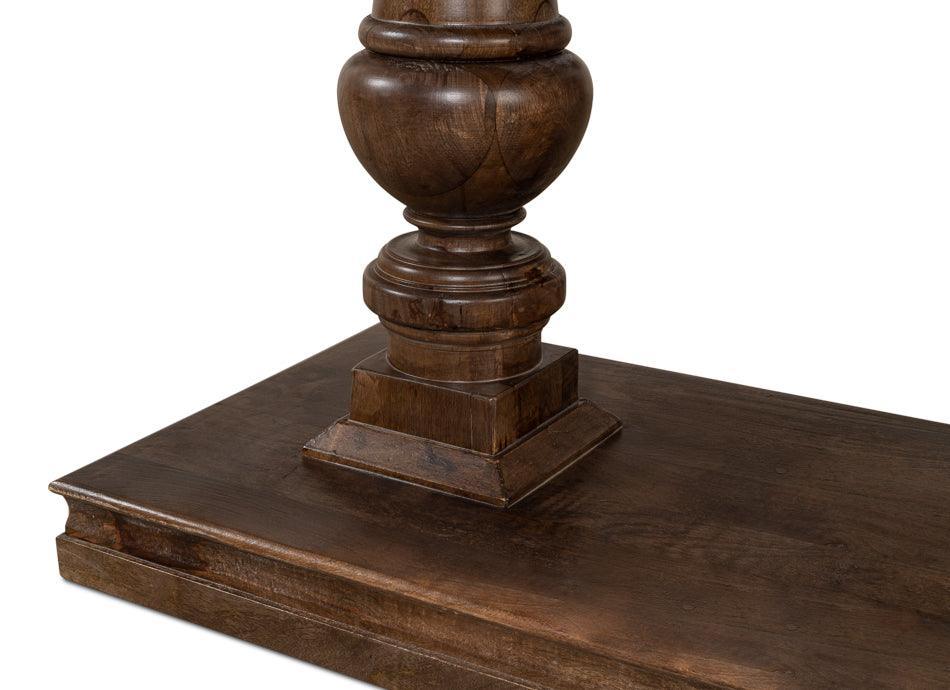 Tavolo consolle con piedistallo Majestic Manor