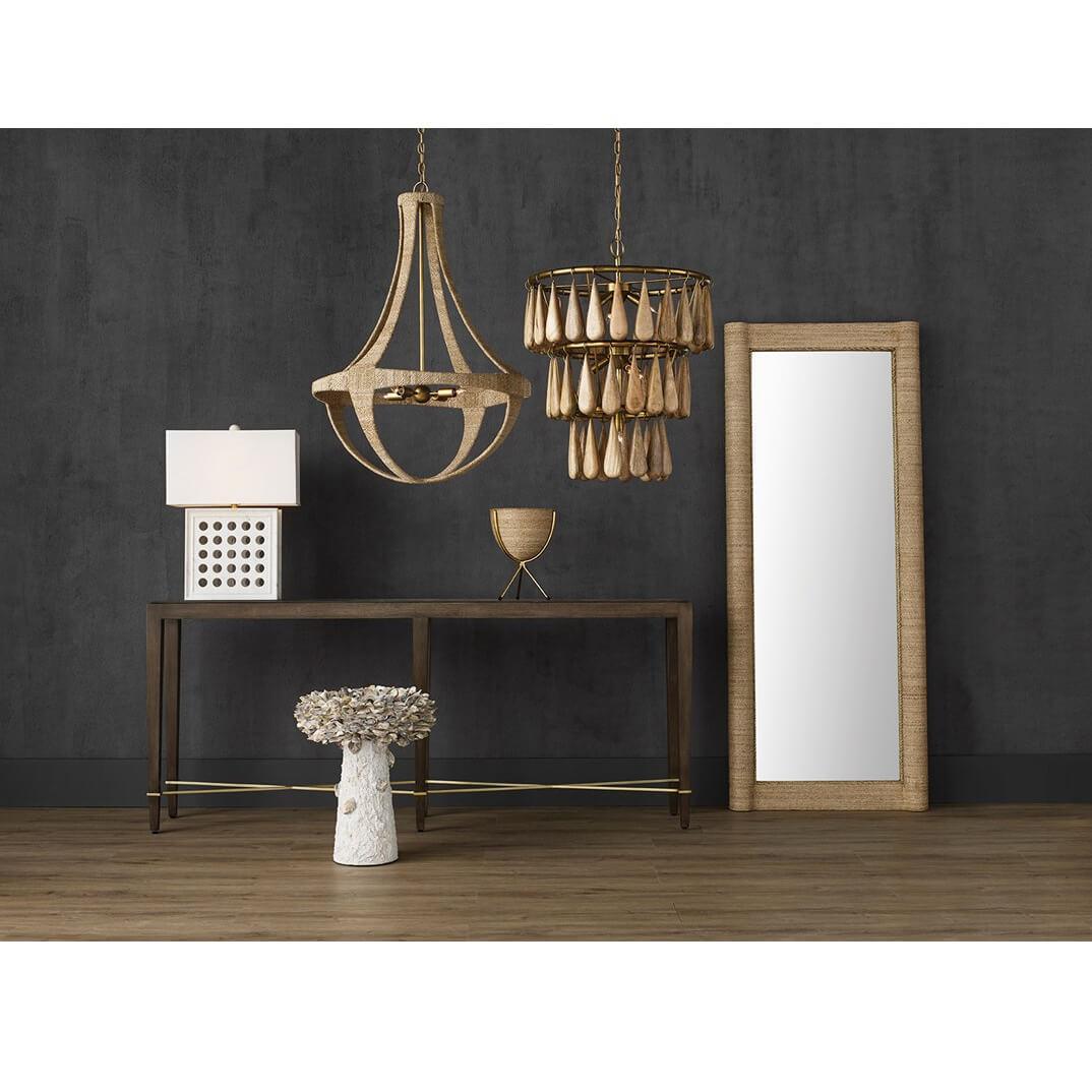 Lampadario in corda eco naturale