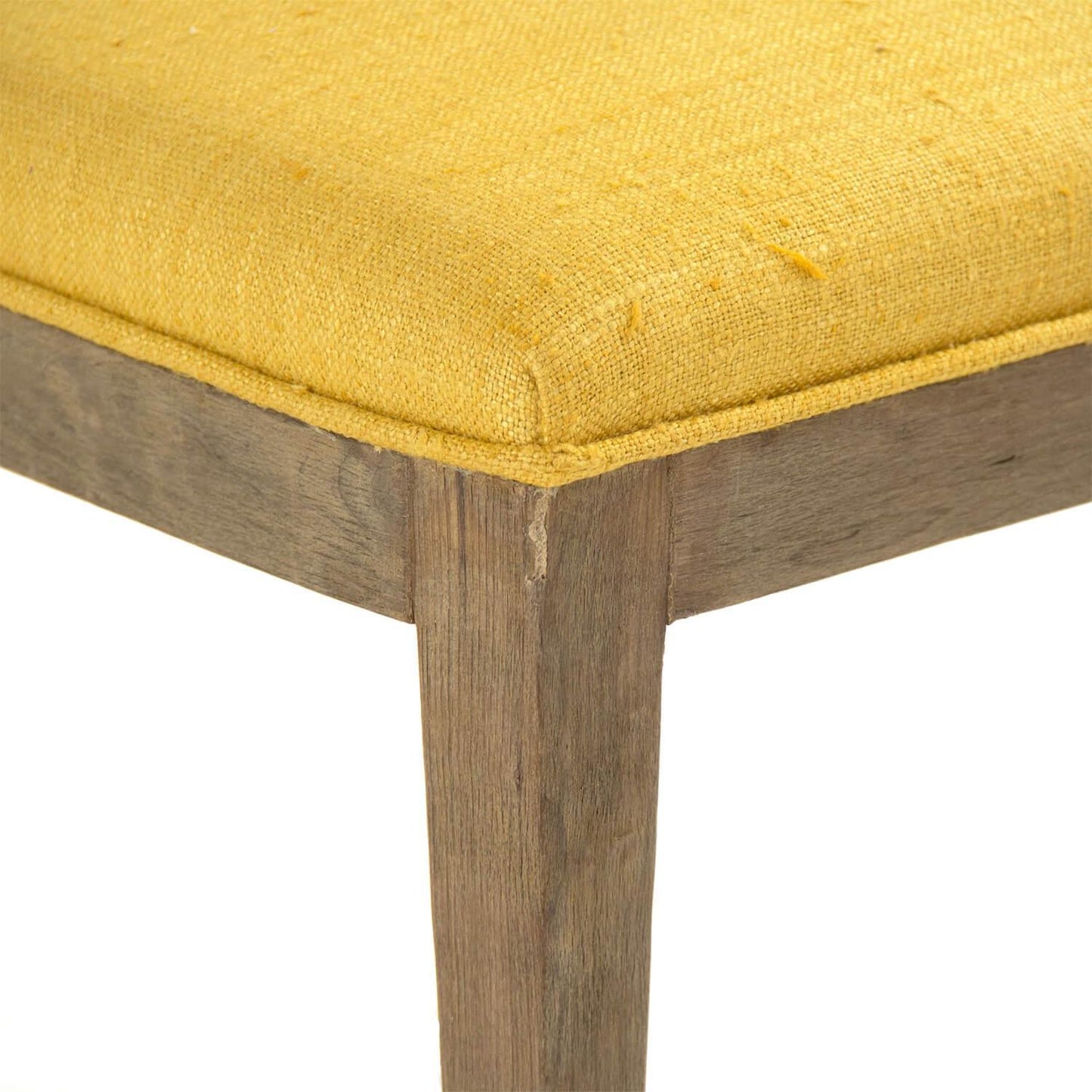 Sedie laterali gialle Provenza