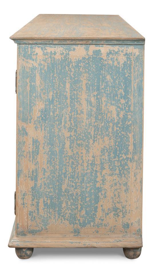 Credenza Serenity Blue Coastal Cottage