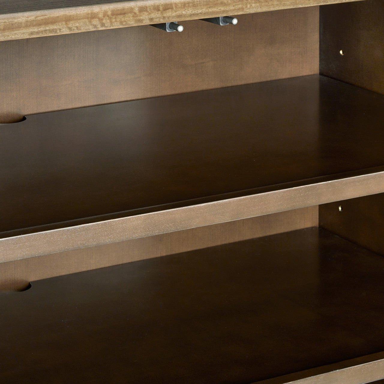 Credenza a 3 ante marrone fulvo