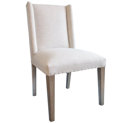 Sedia da pranzo contemporanea Wingback