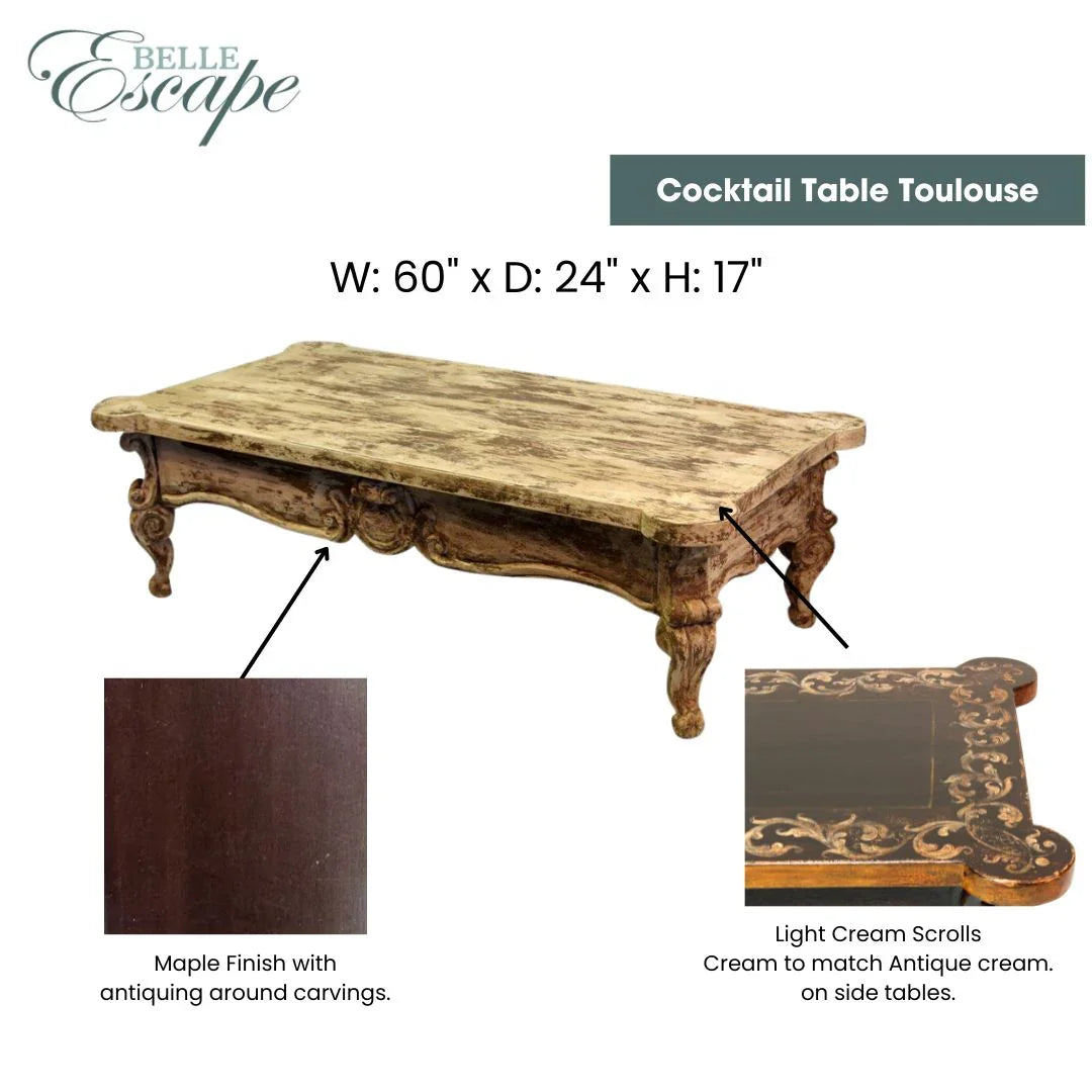 Ordine personalizzato: soggiorno in stile country francese (Vick - 50% finale)