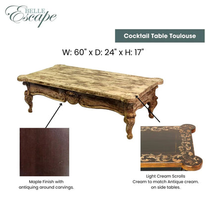 Ordine personalizzato: soggiorno in stile country francese (Vick - 50% finale)