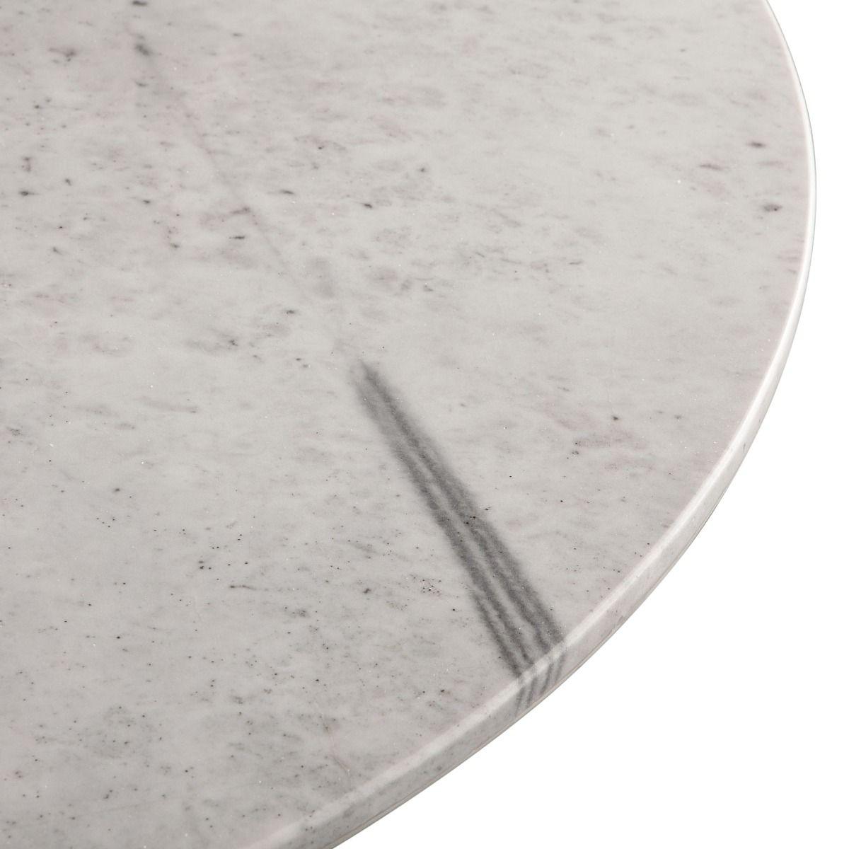 Tavolo da bistrot con piano in marmo Palm Springs