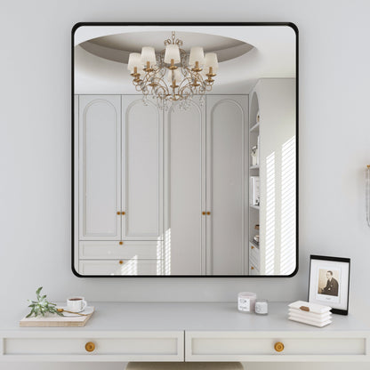 Specchio da bagno con cornice da parete