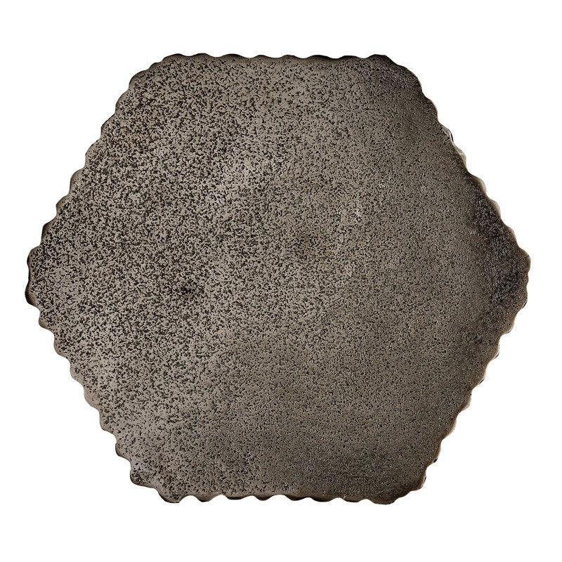 Tavolino decorativo in grafite