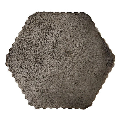 Tavolino decorativo in grafite