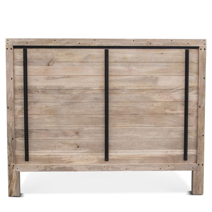 Letto Indy Boho bianco naturale