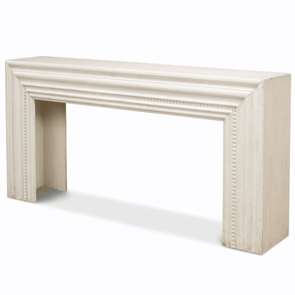 Tavolo consolle in stile shabby chic recuperato