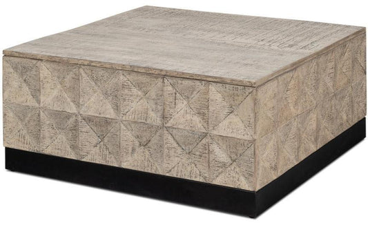 Tavolino da caffè geometrico Casa grigio