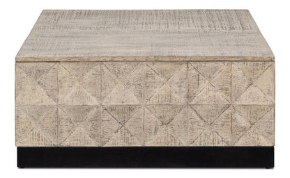 Tavolino da caffè geometrico Casa grigio