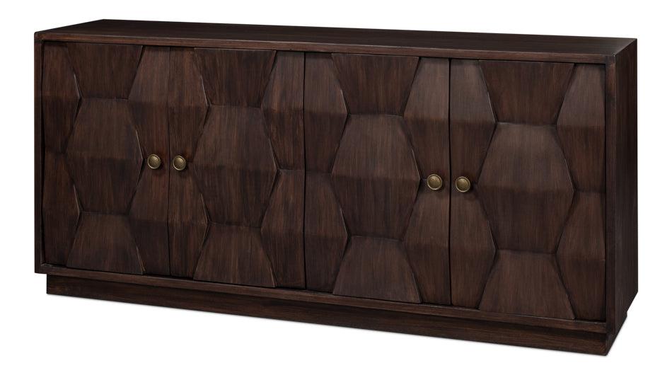 Credenza Preston in legno di mango