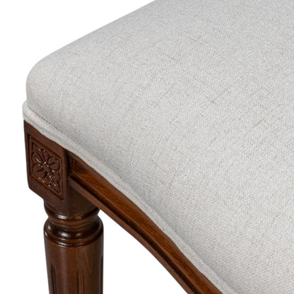 Sedia da pranzo in noce Old World - Set di 2