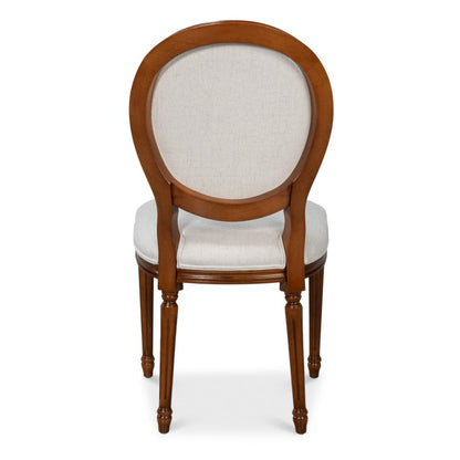 Sedia da pranzo in noce Old World - Set di 2