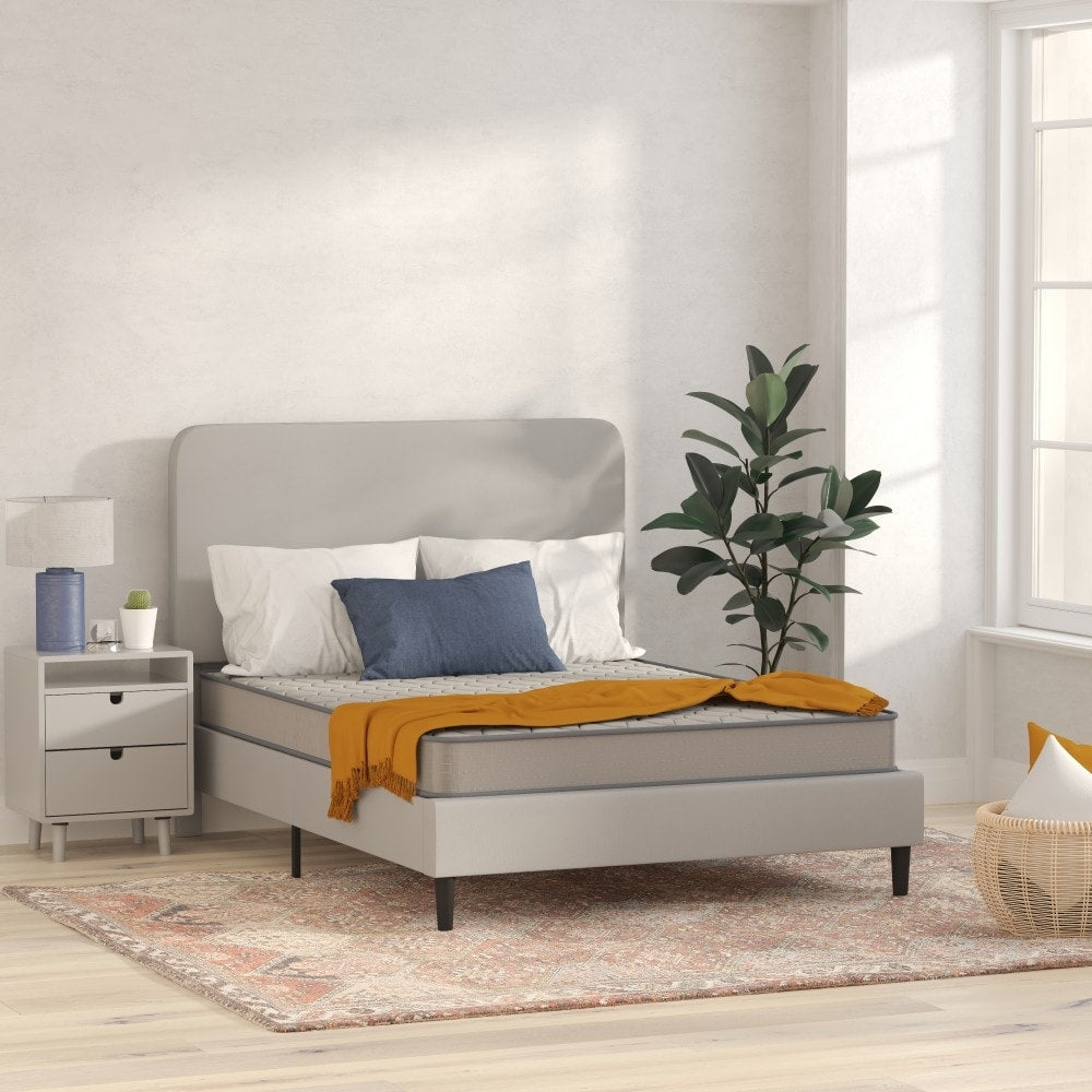 Materasso ibrido a molle con parte superiore mediamente stretta