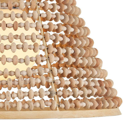 Ciondolo a pendolo con perline di cocco