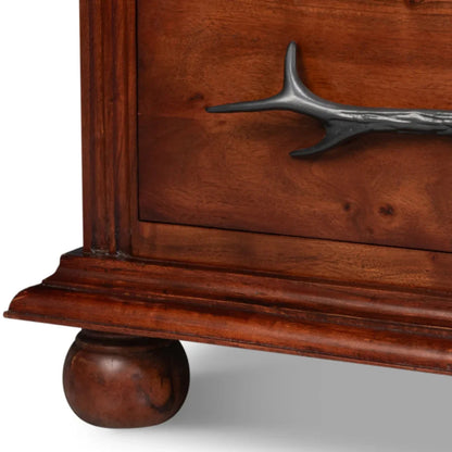 Baule in finto osso di acacia