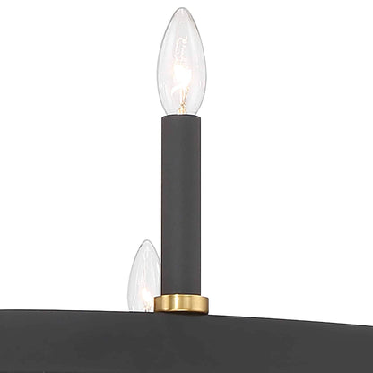 Lampadario Acroma da 20 luci moderno stile fattoria da 40 pollici a forma di ruota di carro con UL