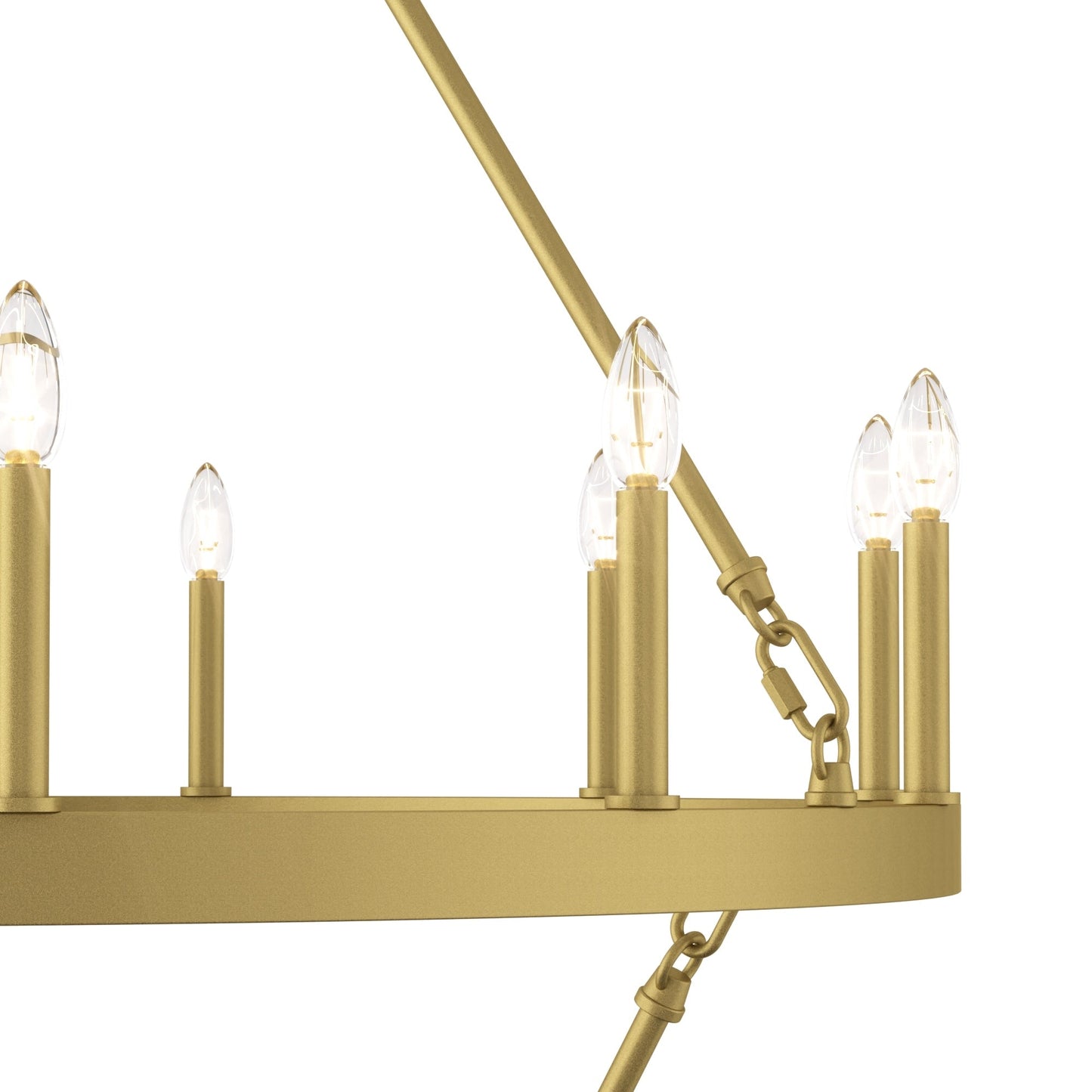 Lampadario Acroma da 20 luci moderno stile fattoria da 40 pollici a forma di ruota di carro con UL