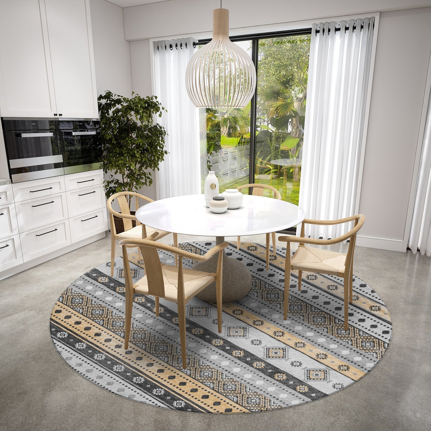 Tappeto lavabile Addison per interni/esterni Yuma Southwest Boho