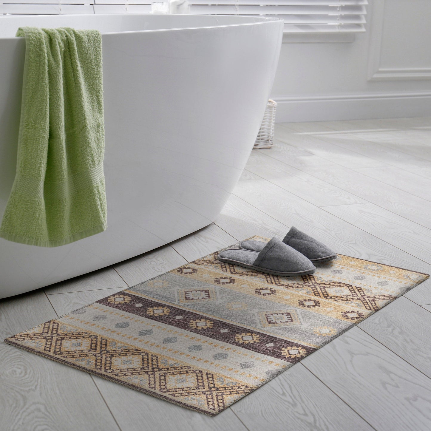 Tappeto lavabile Addison per interni/esterni Yuma Southwest Boho