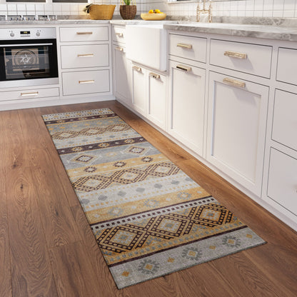 Tappeto lavabile Addison per interni/esterni Yuma Southwest Boho