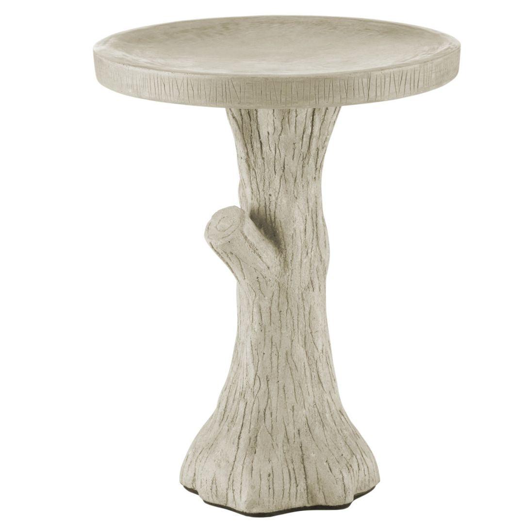 Tavolino decorativo con design ad albero invecchiato