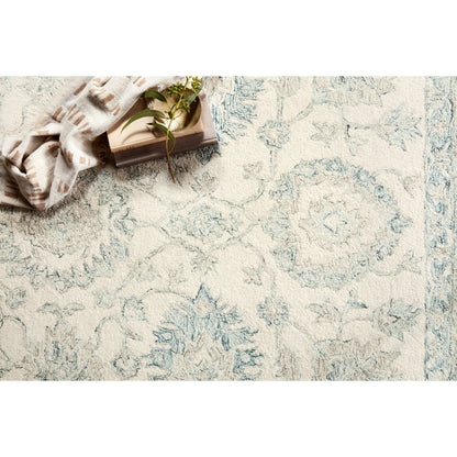 Tappeto in lana lavorato a mano Annabelle Botanical Vineyard di Alexander Home