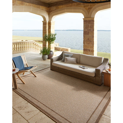 Tappeto per interni/esterni Hampton Natural di Alexander Home