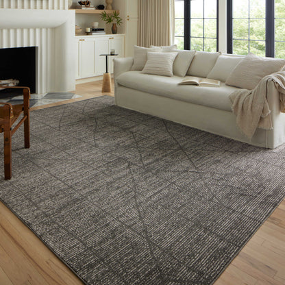 Tappeto marocchino geometrico Monroe di Alexander Home