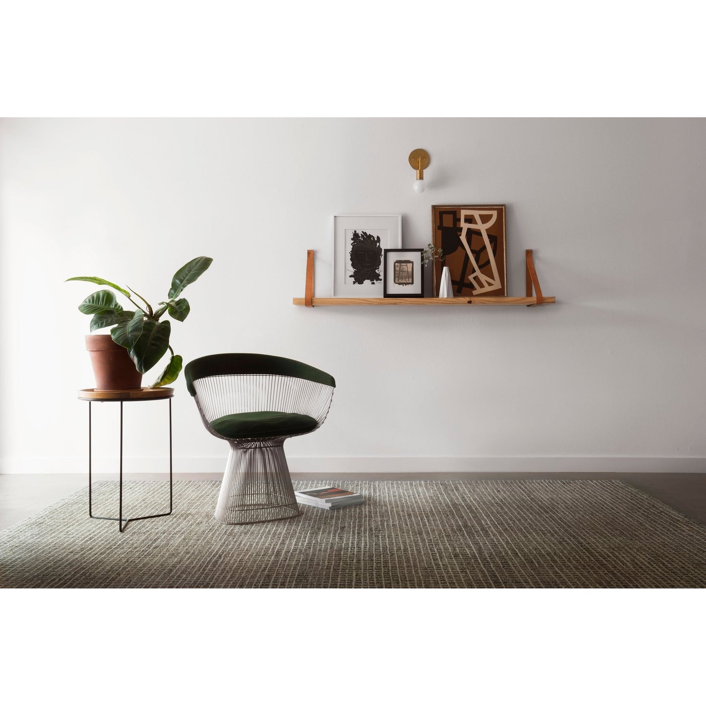 Tappeto in lana lavorato a mano Alexander Home Mosaic Farmhouse