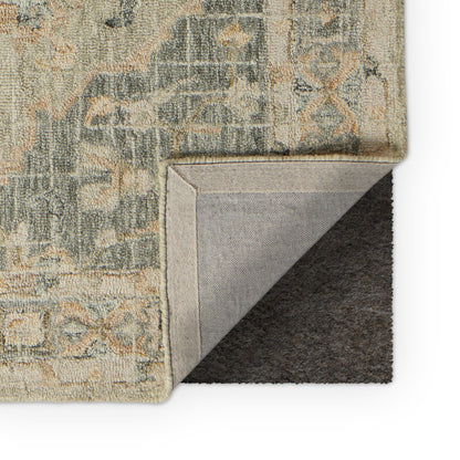 Tappeto in lana con mosaico tradizionale fatto a mano Alexander Home